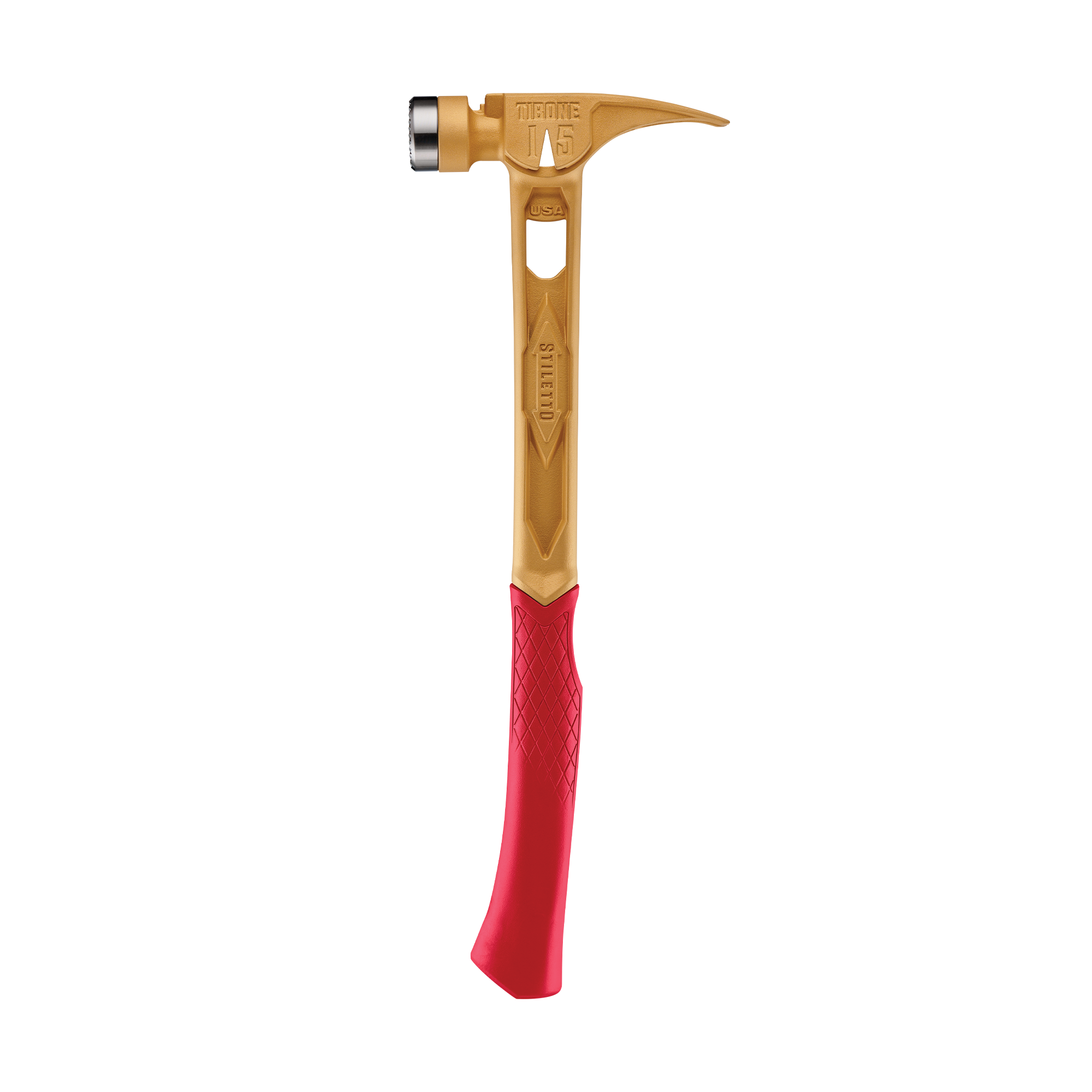 15oz TIBONE™ Milled/Curved Titanium - Limited Edition Gold Main Image 8