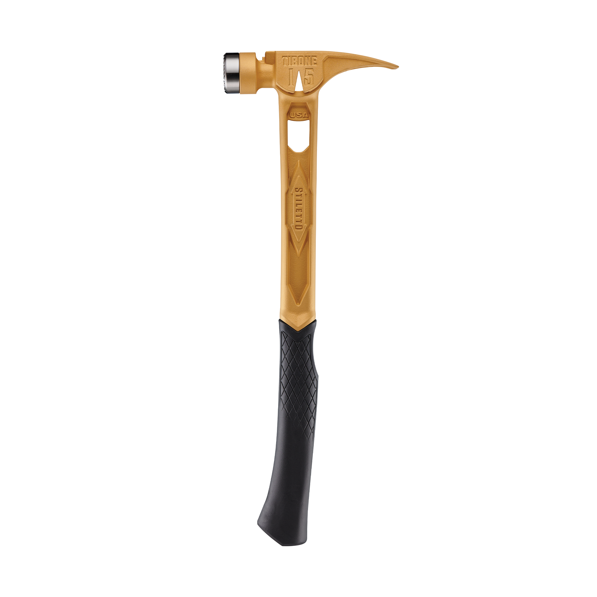 15oz TIBONE™ Milled/Curved Titanium - Limited Edition Gold Main Image 10