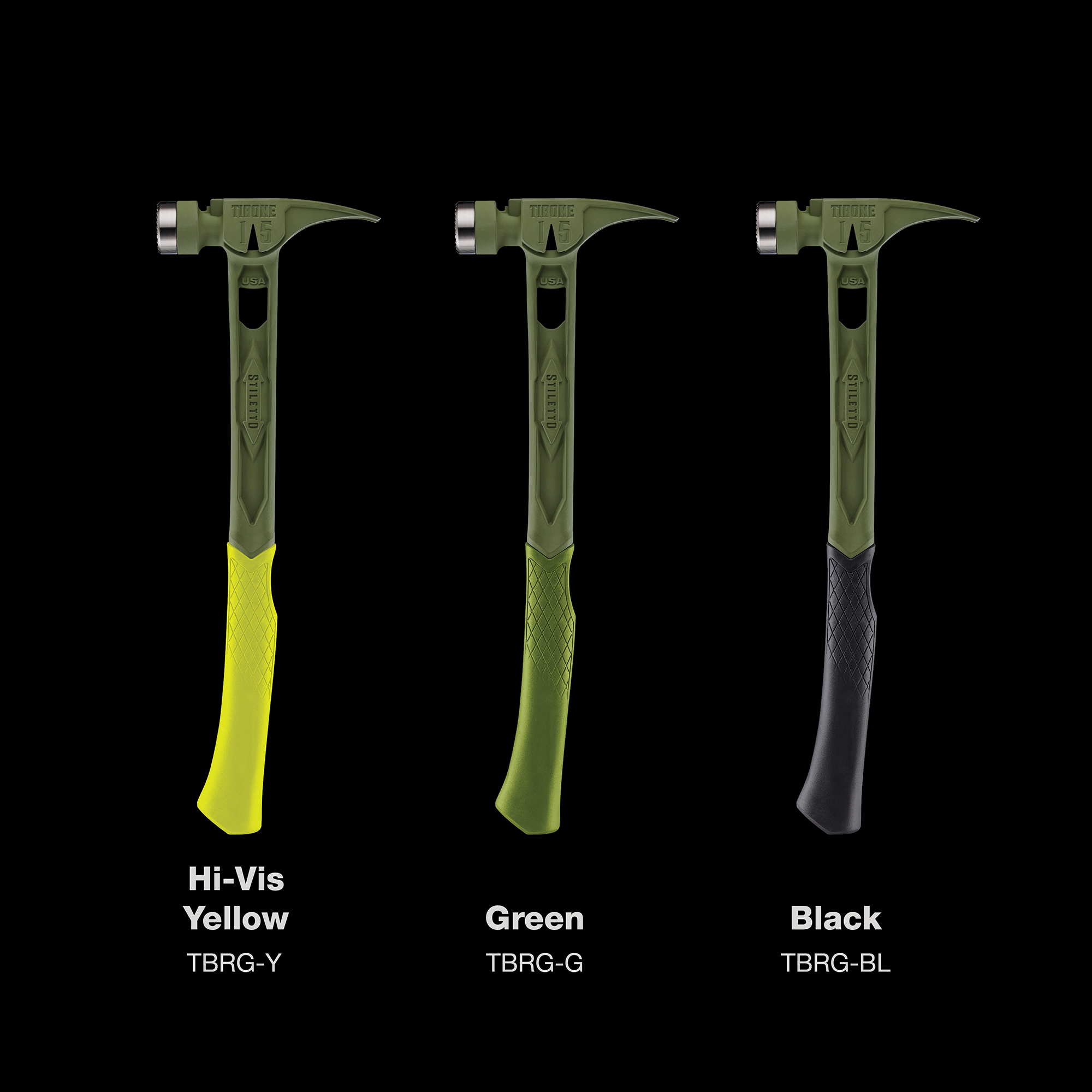 15oz TIBONE™ Milled/Curved Titanium - Limited Edition Green Main Image 3