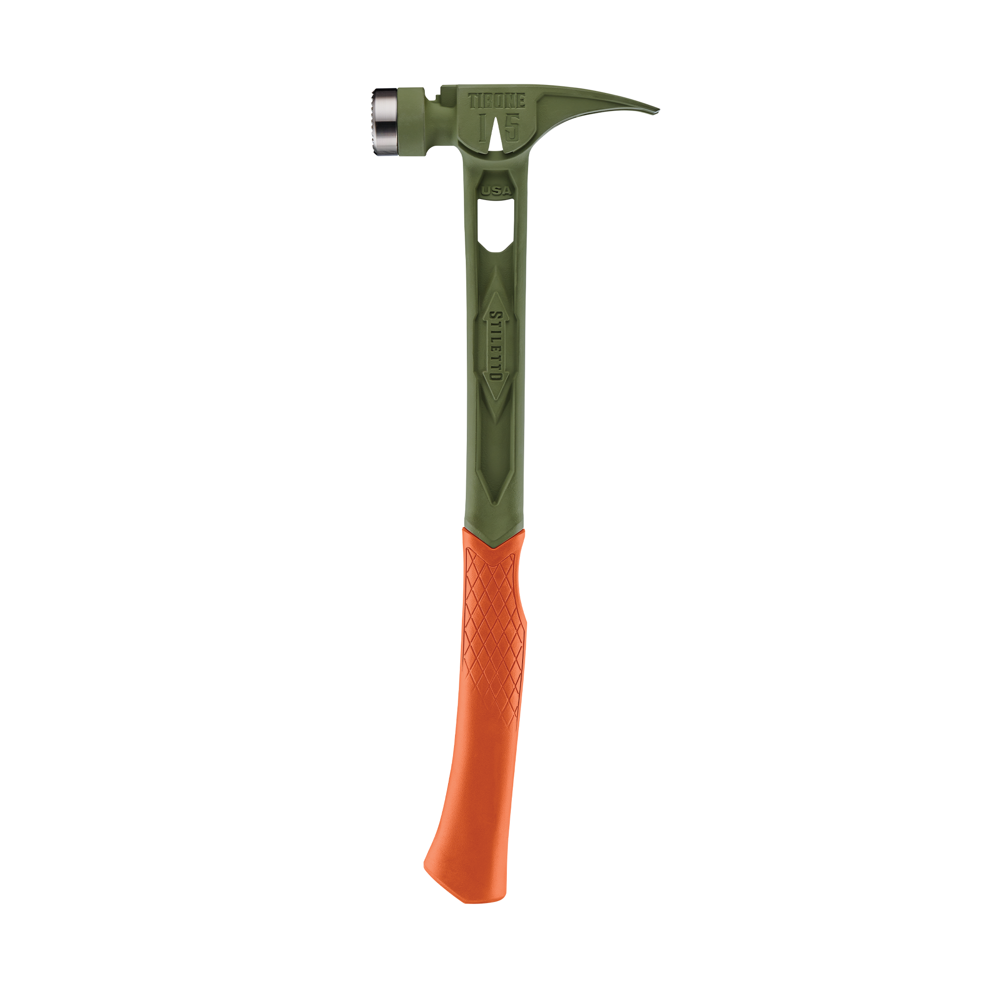 15oz TIBONE™ Milled/Curved Titanium - Limited Edition Green Main Image 9